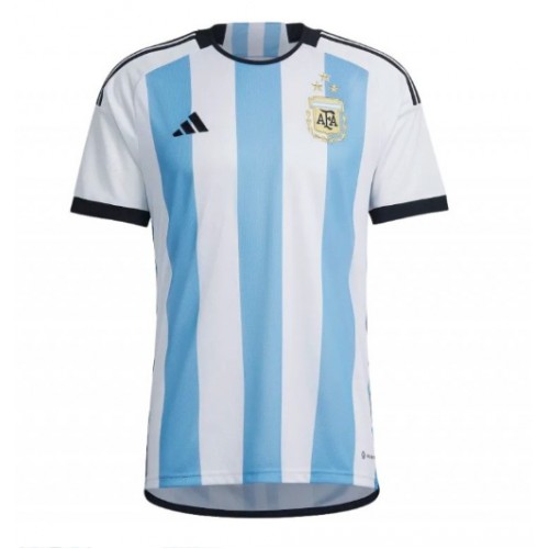 Argentina Replica Home Stadium Shirt World Cup 2022 Short Sleeve